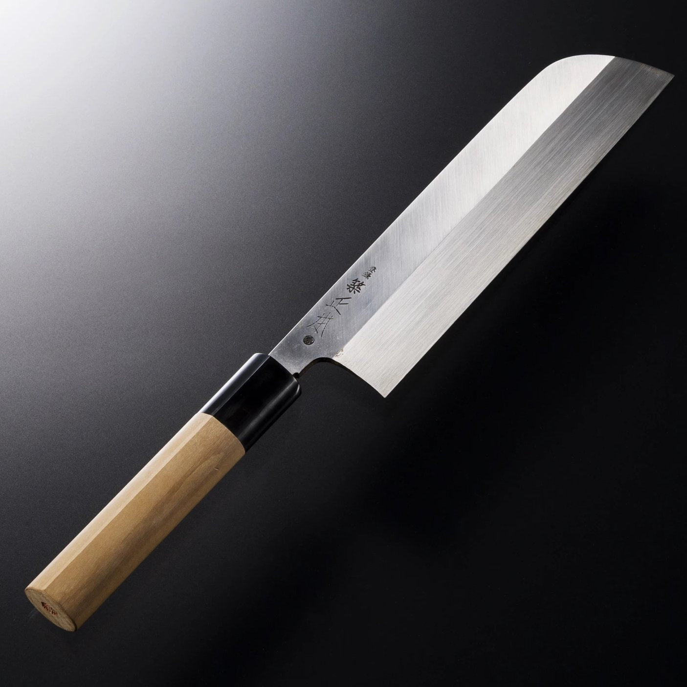 波紋綺麗尚台正吉 テッサ包丁フグ引き9寸 白2鋼本焼