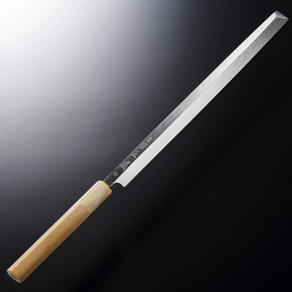 正本牛刀 黒檀水牛柄 木製鞘付き 正本牛刀 黒檀水牛柄 木製鞘付き（包丁一覧/通信販売の商品一覧）